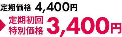定期初回特別価格で注文